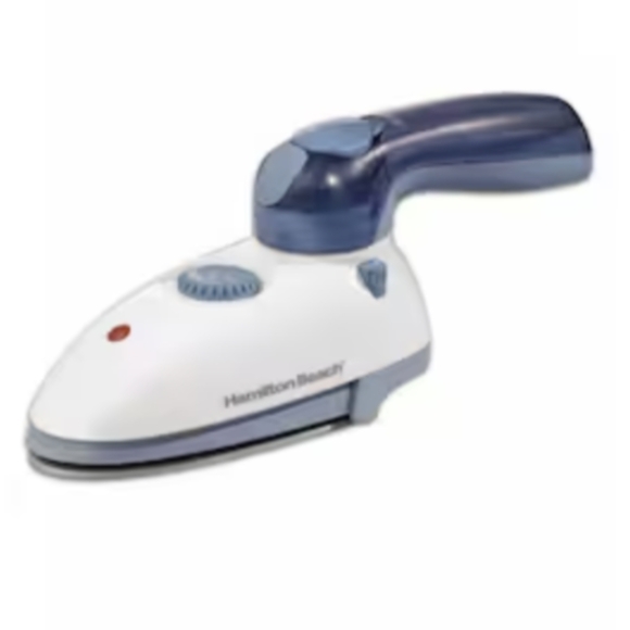 Hamilton Beach Other - Hamilton Beach Travel Iron W Steamer Lint Brush & Storage Bag Dual Voltage Model